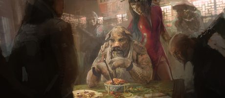 Concept Art: Zhou Yuzhu and Li Daiyu, Ganesha City